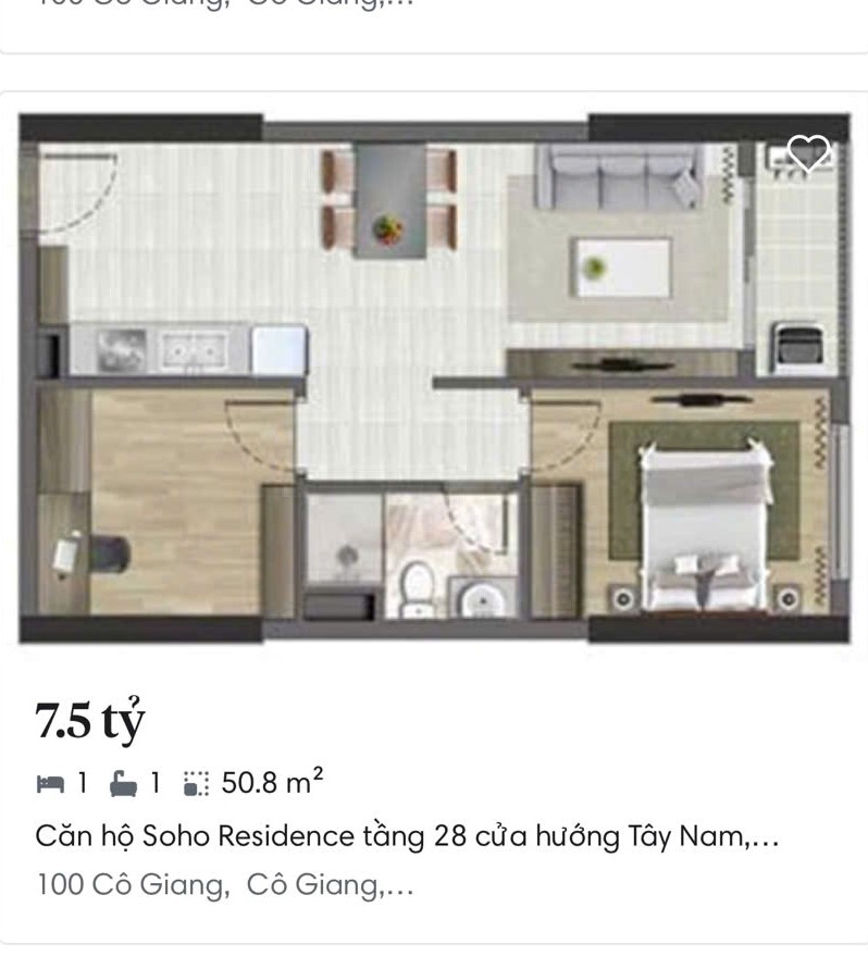 Căn Hộ Soho Residence